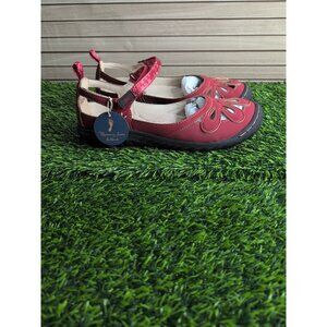 JBU by Jambu Wildflower Encore Mary Jane Shoes Size 7.5 Red
